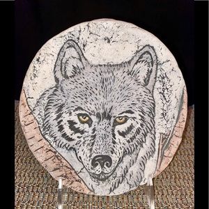 Shapes of Clay Wolf by Stan Langtwait